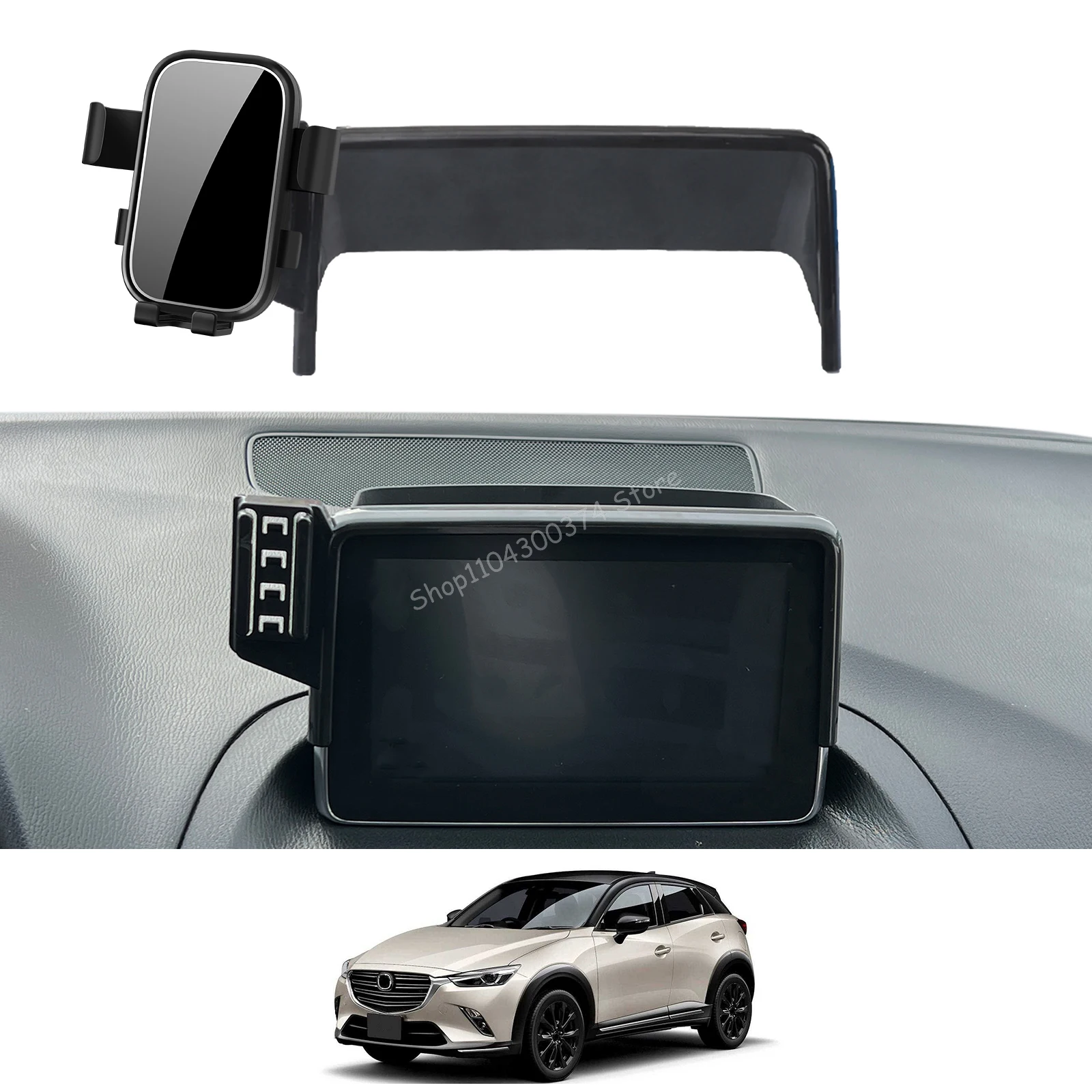 

Car Mobile Phone Holder for Mazda CX-3 CX3 Sport DK 2016~2022 GPS Bracket Navigation Stand Auto Accessories