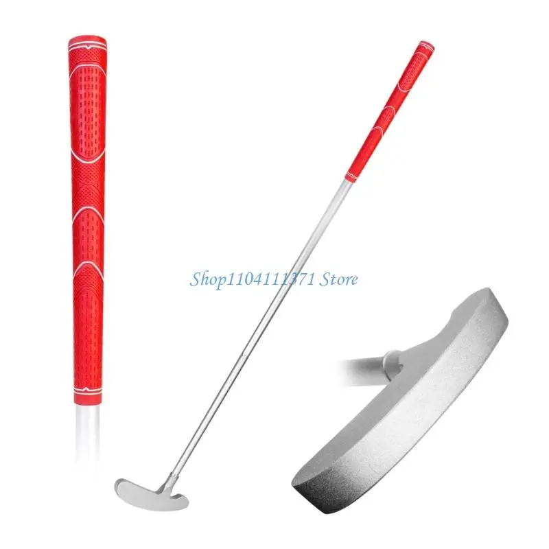 P9FC Double Sided Golf Practice Putter Three Section Detachable Golf Putter Push Rod Golfing Supply for Beginners Enduring
