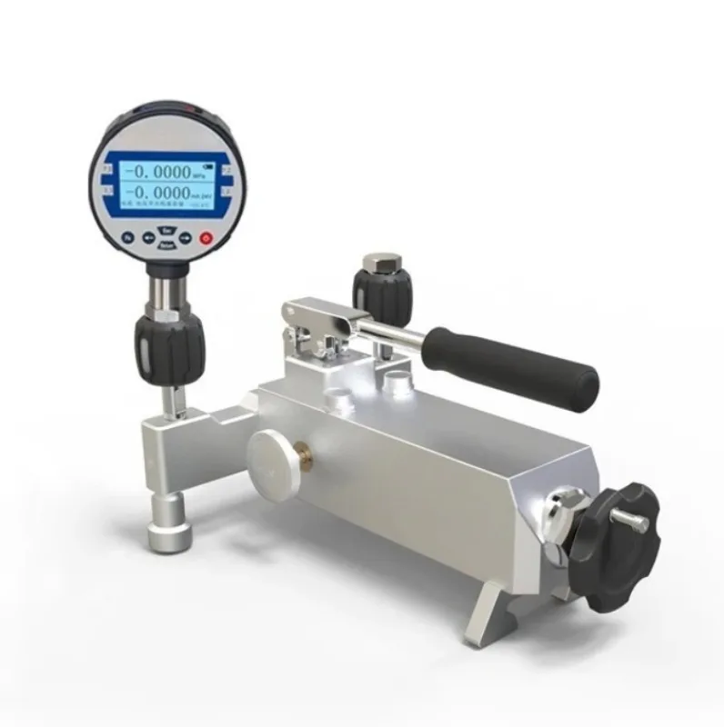70MPa Portable Hydraulic Pressurized Calibrator Pu-mp Water Oil Pressure Calibration HSIN615 Gauge Te-st Comparator