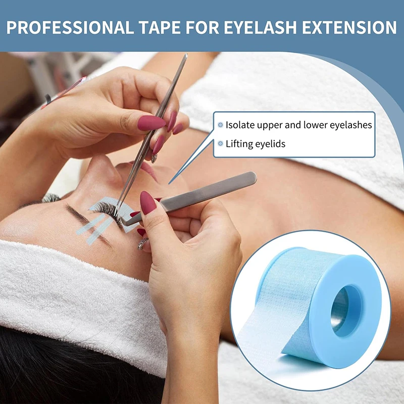 1 Rolls Isolation Eyelash Extension Under Eye Pad Tape PE Adhesive Grafting Tape For False Eyelash Extensions Tools