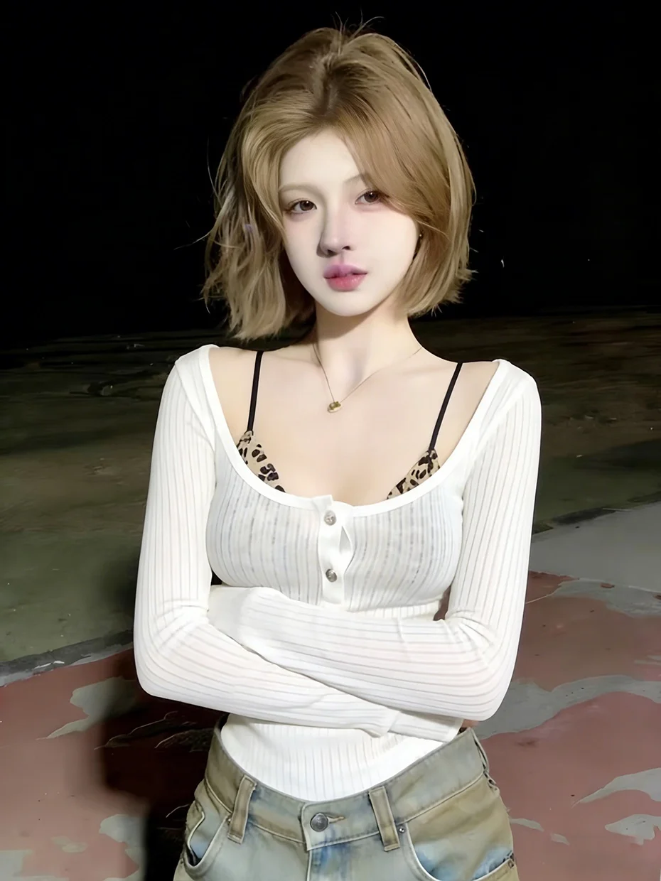 Beachside  Cup Hanging Neck Underwear Strap Vest Women Summer Inner Match Beautiful Back Bra Integrated Chest Pad Muf...