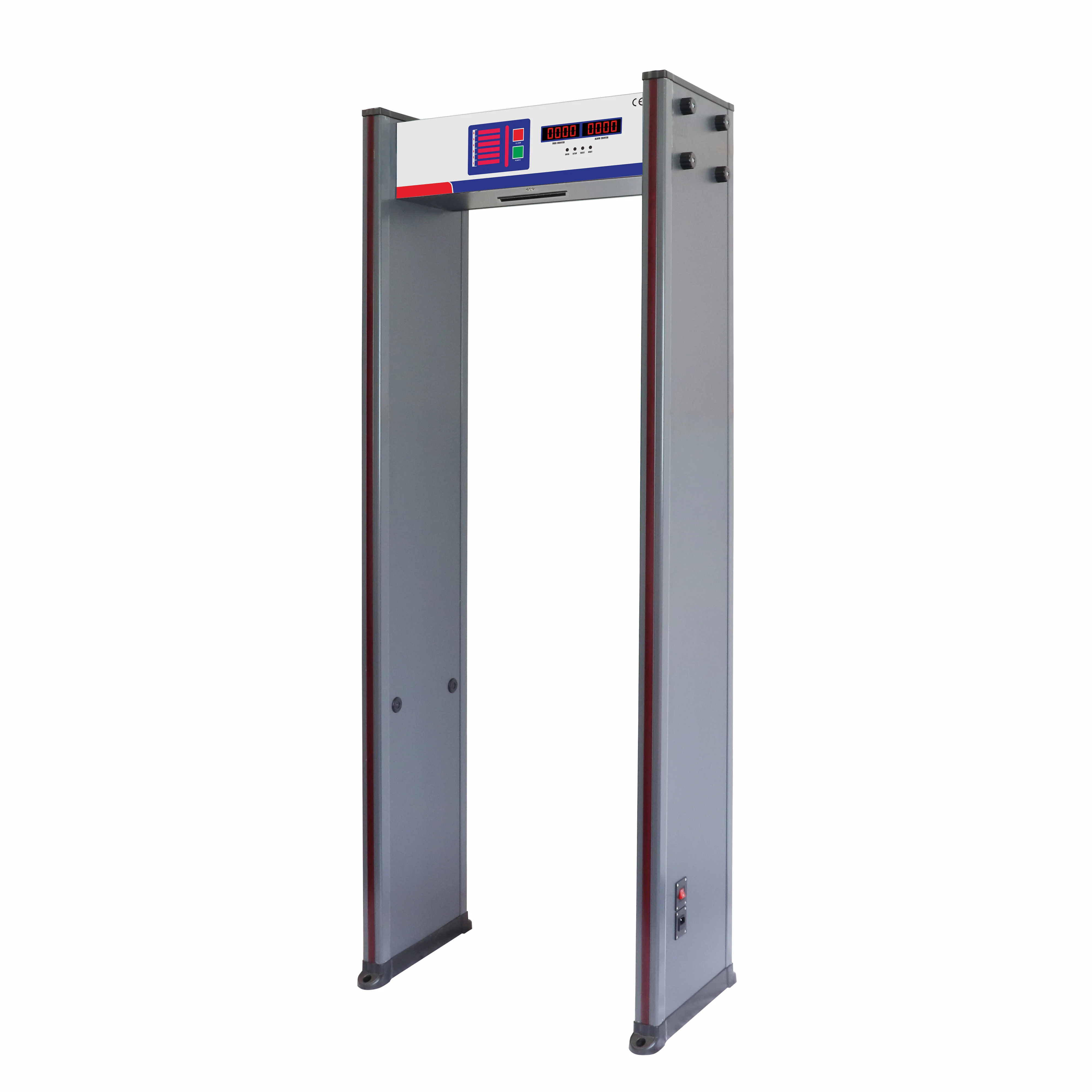 ประตูตรวจจับโลหะแบบเดินผ่านขั้นสูง ผลิตภัณฑ์เพื่อความปลอดภัยและการป้องกัน พร้อมคุณสมบัติการสแกนเพื่อความปลอดภัยที่ได้รับการปรับปรุง