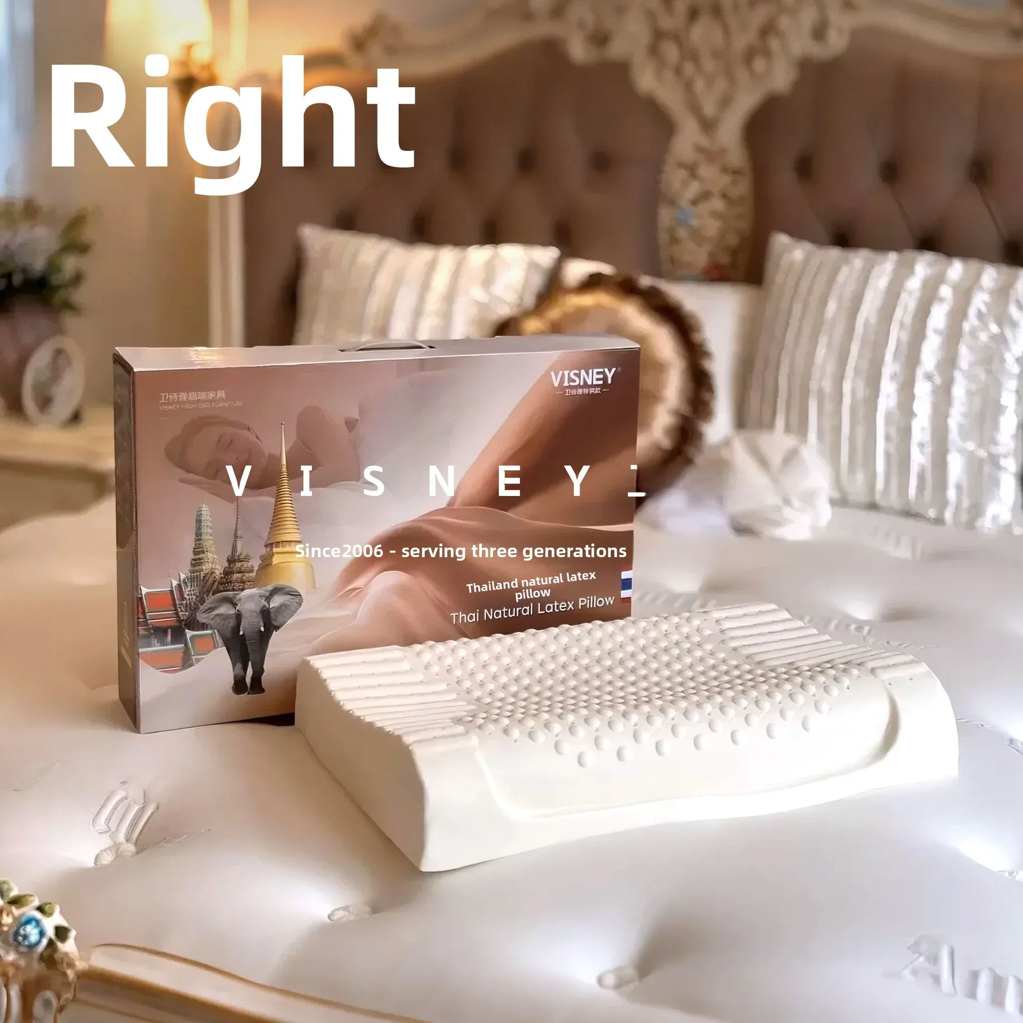 

Подушка из латекса с неопреновым наполнителем для взрослых и детей, инженерная подушка из резины, для одного человека, с волнообразным наполнителем, китайского происхождения