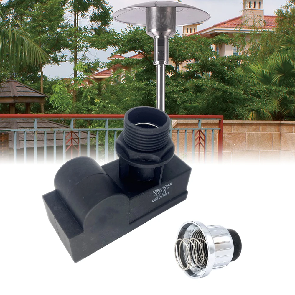 Battery Powered Pulse Ignition Switch Compatible with For Gas Ovens and Grills Featuring Robust Construction and Button Control