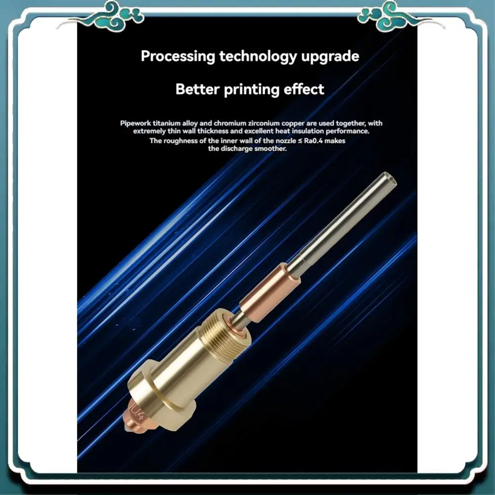 ABSK-For Ender-3 V3 Hotend Kit، مجموعة كتلة التسخين تسخين سريع التوصيل الحراري السيراميك مع فوهة متكاملة #3