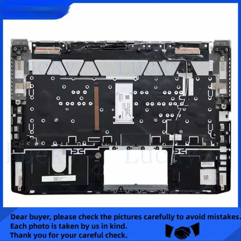 f   For Acer ConceptD CN715-71 CN715-71P Upper Palmrest Cover Keyboard 6B.C4HN1.028