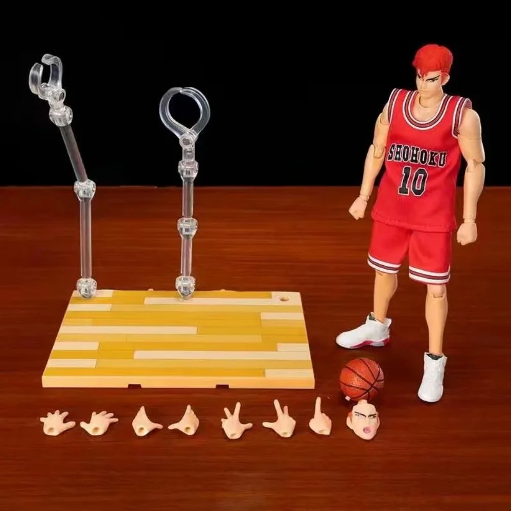 

Anime Slam Dunk Hanamichi Sakuragi PVC Action Figure Collectible Model Doll Toy 17CM (Movable)