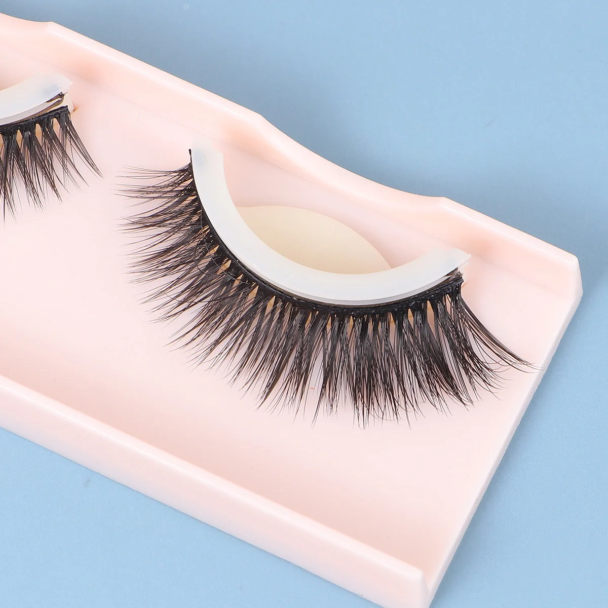 

Reusable 3D Self-Adhesive Thick False Eyelashes Soft Natural Long Eyelashes for Party Wedding Makeup Extension