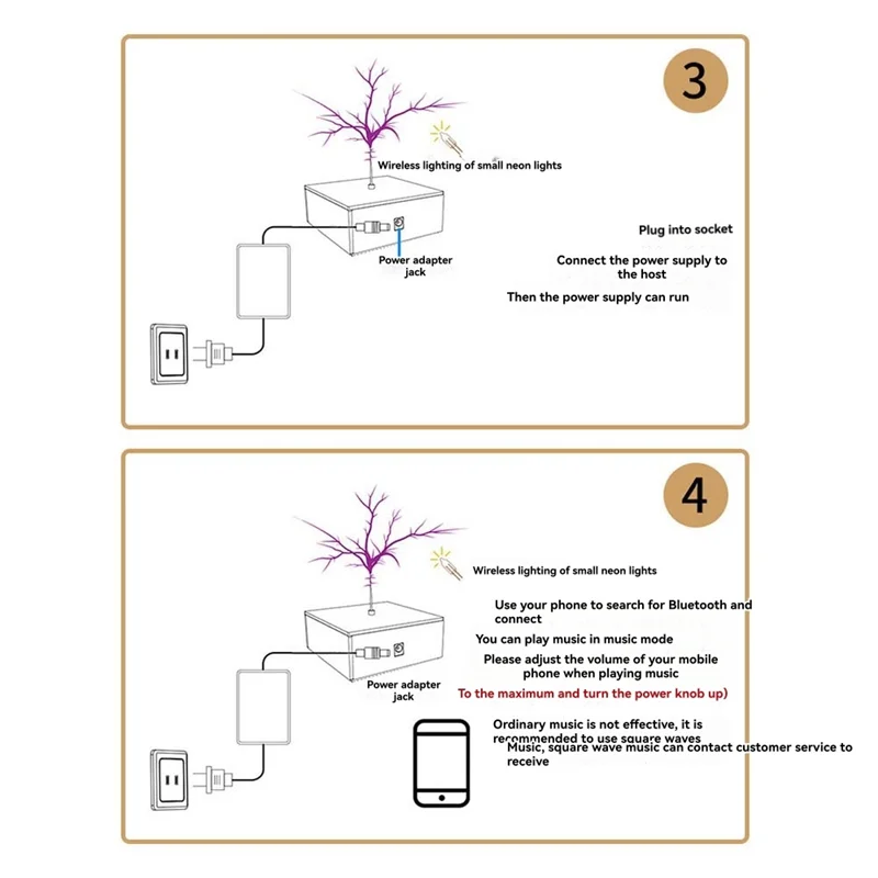For Tesla Coil Speaker Withwireless Transmission Bluetooth Forarc Plasma Loudspeaker Forscience Experiments Andteaching EU PLUG-