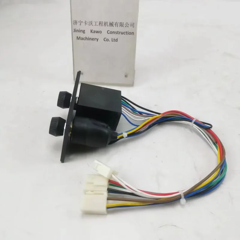 Shantui Bulldozer Cab air Conditioning Switch Control Panel 13Y-58D-15000 Heater Switch 5