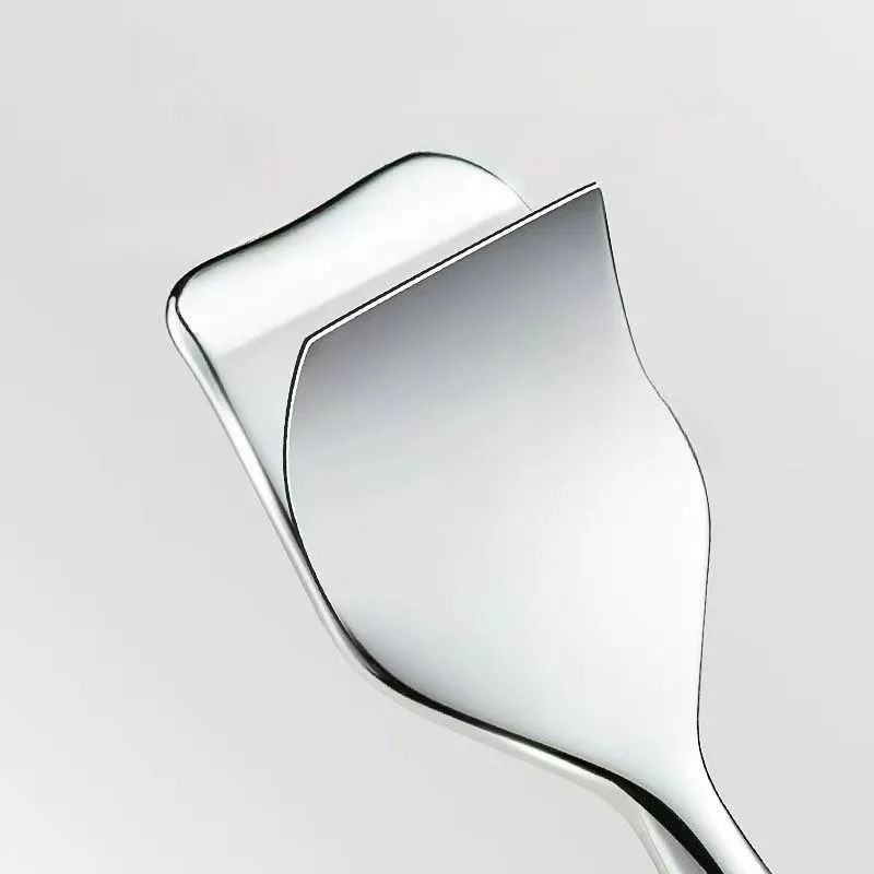 Extractor de espinillas de doble cabezal de acero inoxidable, herramienta extractora de imperfecciones, eliminación de espinillas y comedones, Extractor de imperfecciones faciales y nariz, 1/2 Uds.