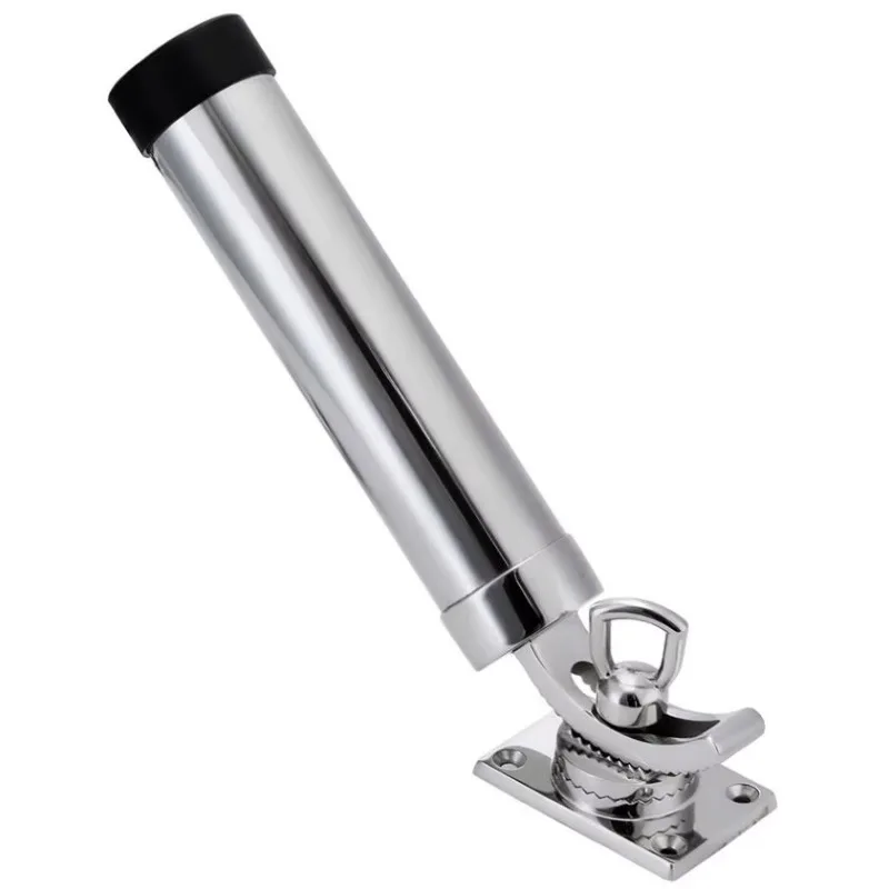 Marine Hardware  Stainless Steel Boat Clamp-on Adjustable Fishing Rod Holders
