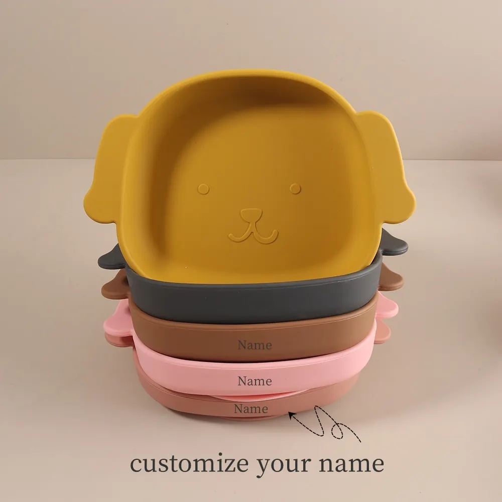 prato-de-alimentacao-em-silicone-personalizado-em-forma-de-urso-para-bebes-meu-primeiro-prato-de-urso--nome-personalizado-e-forte-succao-para-alimentacao-facil