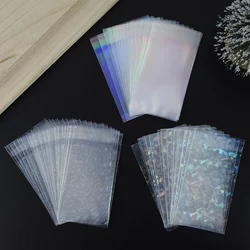 20pcs Laser Flash OPP Plastic Bags Self-adhesive Jewelry Candy Gift Packaging Bags Wedding Birtday Party Favors Decor Supplies
