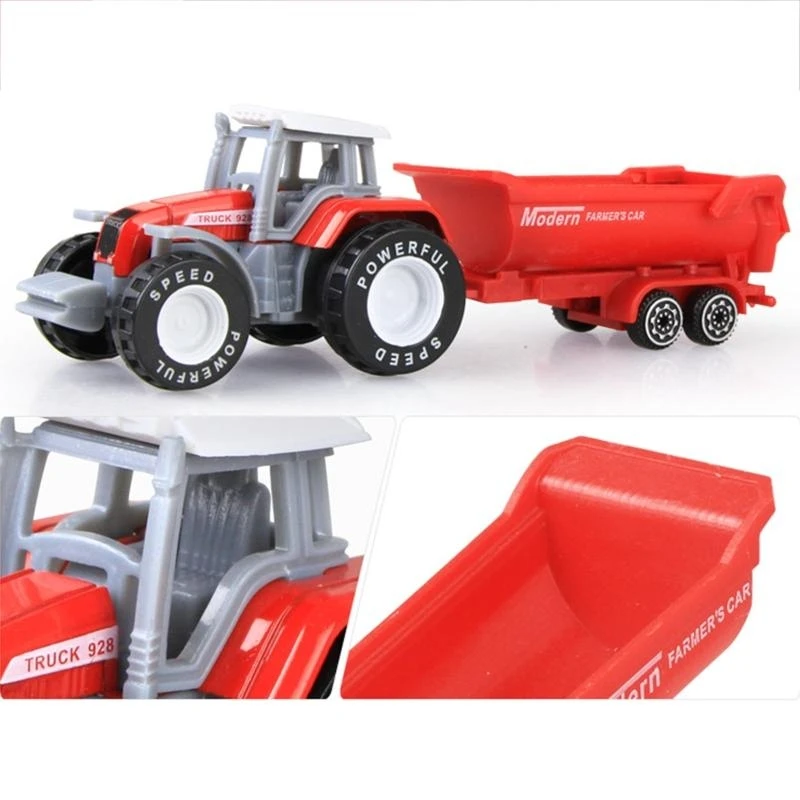 090B Transportation Outdoor/Lawn Portable Multifunctional Pull Back Car Set