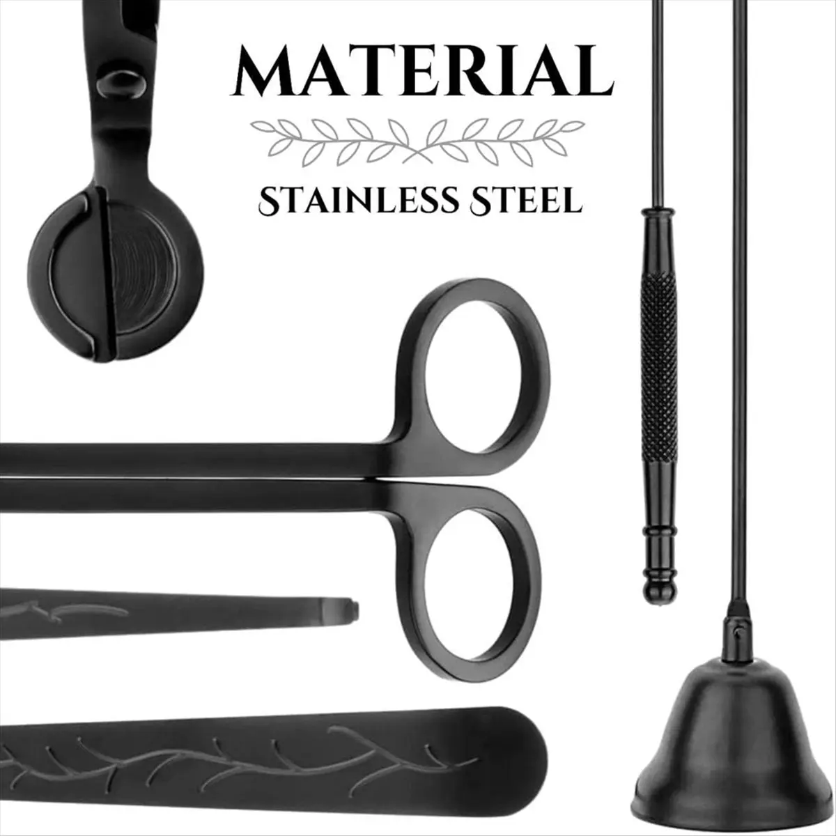 A24I  Candle Wick Trimmer Candle Accessories Set Candle Accessories for Candle Care Candle Kit