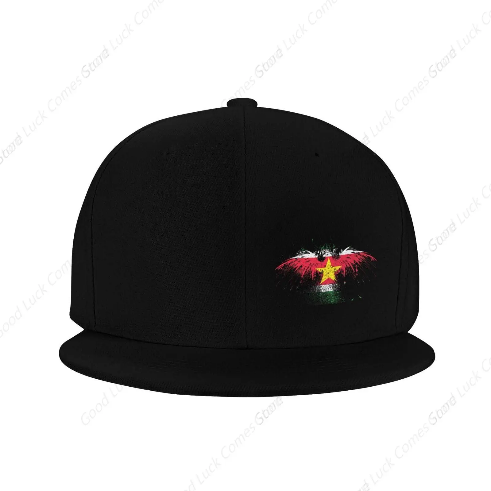 Suriname Surinamese Eagle Flag Snapback Hat for Men Women Flat Bill Brim Baseball Cap Fashion Hip Hop Rapper Hat