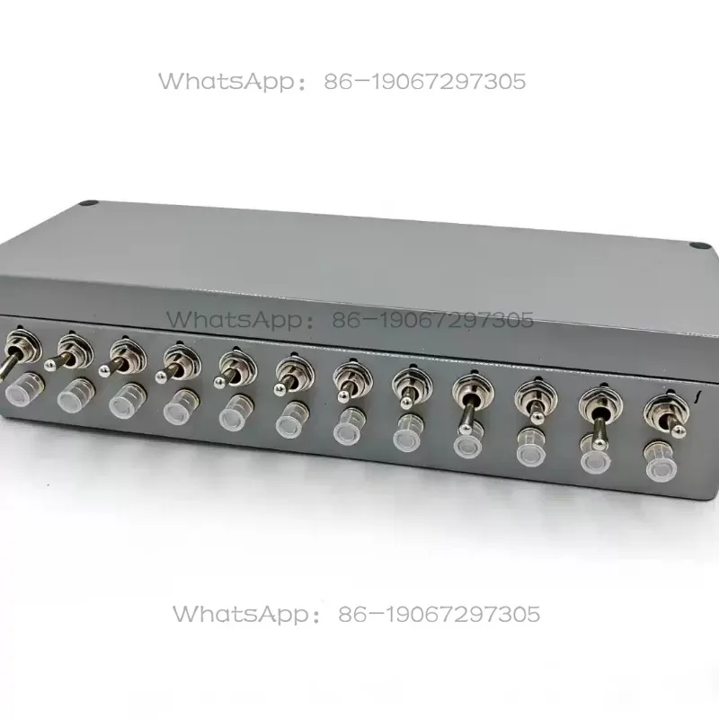 Junction Box, Length 360 Width 120 Height 80mm Metal Shell 24 Channels 24 Switches