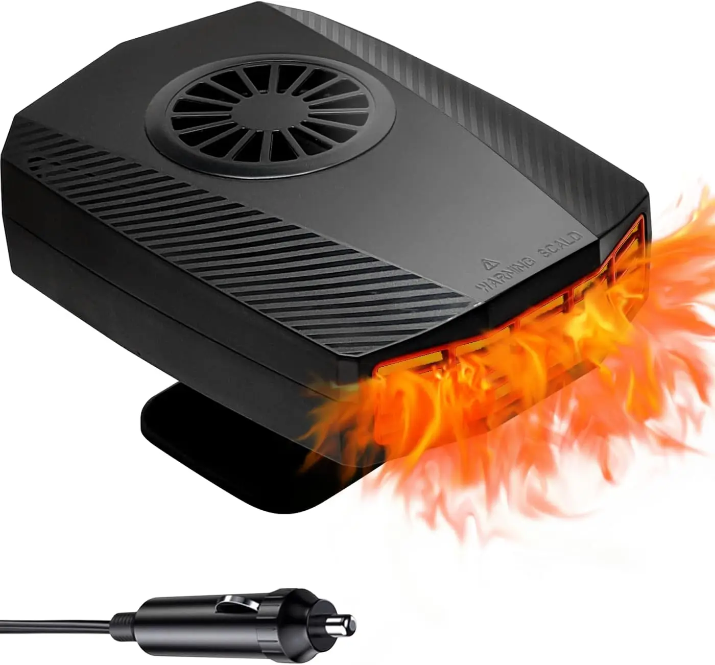 

Портативный автомобильный обогреватель 12 В и размораживатель — противозапотеватель лобового стекла 180 Вт, быстрый нагрев, совместимый со всеми автомобилями 12 В