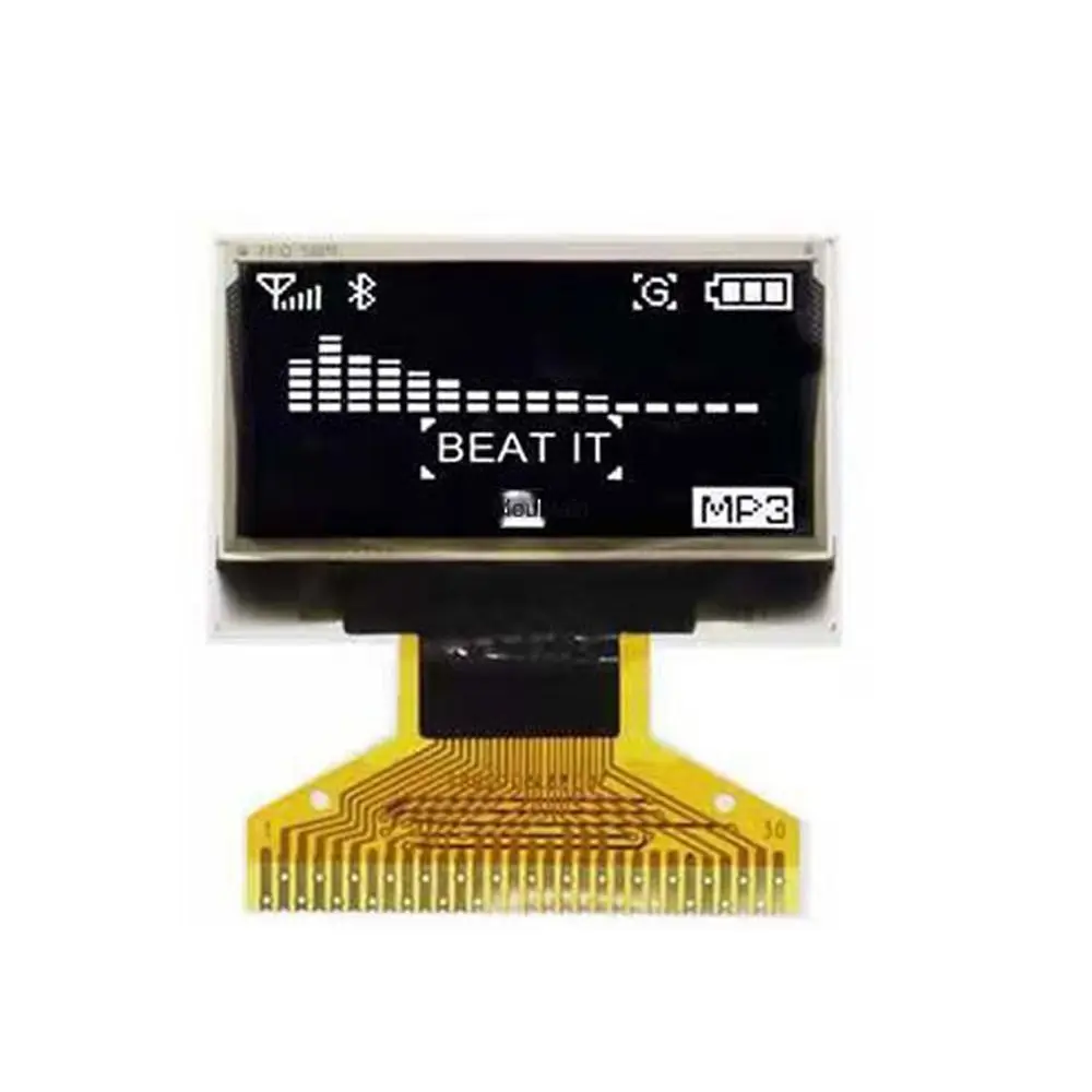Diymore-Tela LCD, Placa, Matriz Passiva, Arduino, OLED, Módulo, oxímetro, 128x64, 30 Pin
