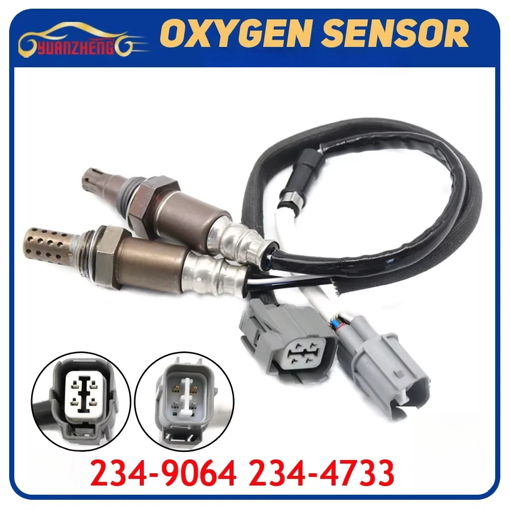 2pcs Car Upstream & Downstream Air Fuel Ratio Lambda O2 Oxygen Sensor 234-9064 234-4733 Fit For Honda Element L4 2.4L 2003-2011