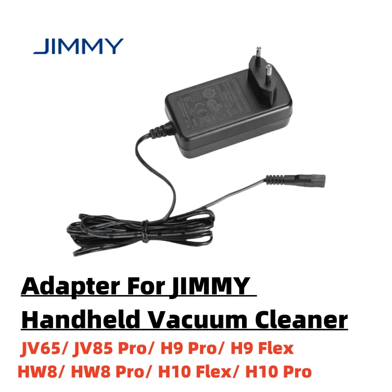 Original Charger For JIMMY JV65/ JV85 Pro/ HW8/ HW8 Pro/ H10 Flex/ H10 Pro/ H9 Pro/ H9 EU 34.2V Power Supply Adapter