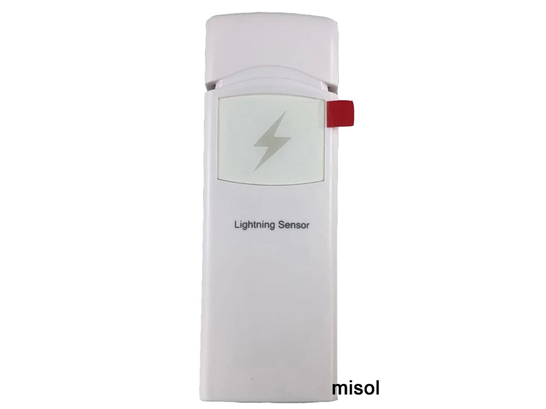 MISOL WH57 Wireless Lightning Detection Sensor, lightning sensor, lightning detector