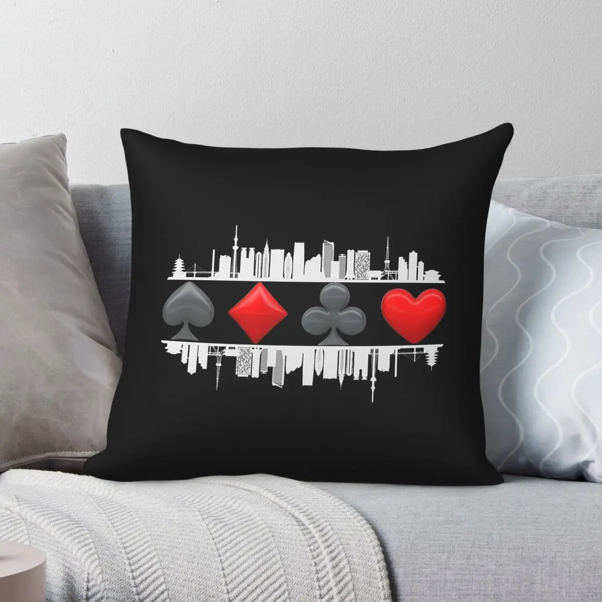 Alice In Borderland Arisu Pillowcase Polyester Linen Velvet Pattern Zip Decor Throw Pillow Case Home Cushion Cover 18