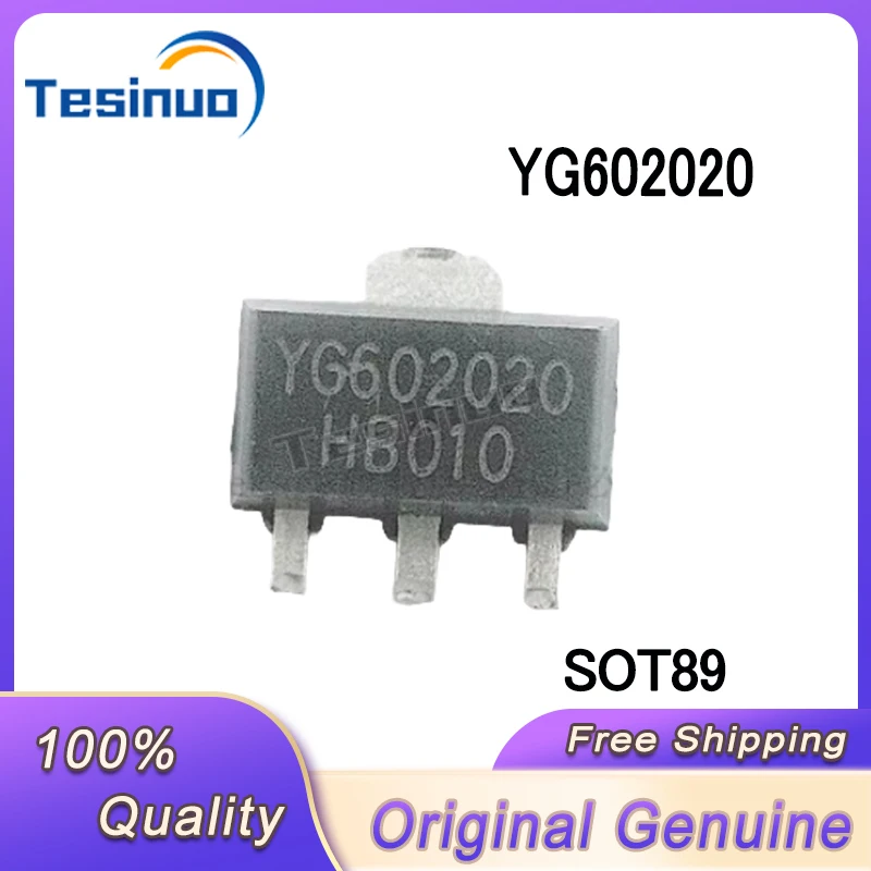 10/PCS New Original YG602020 SOT-89 Rf power amplifier chip In Stock