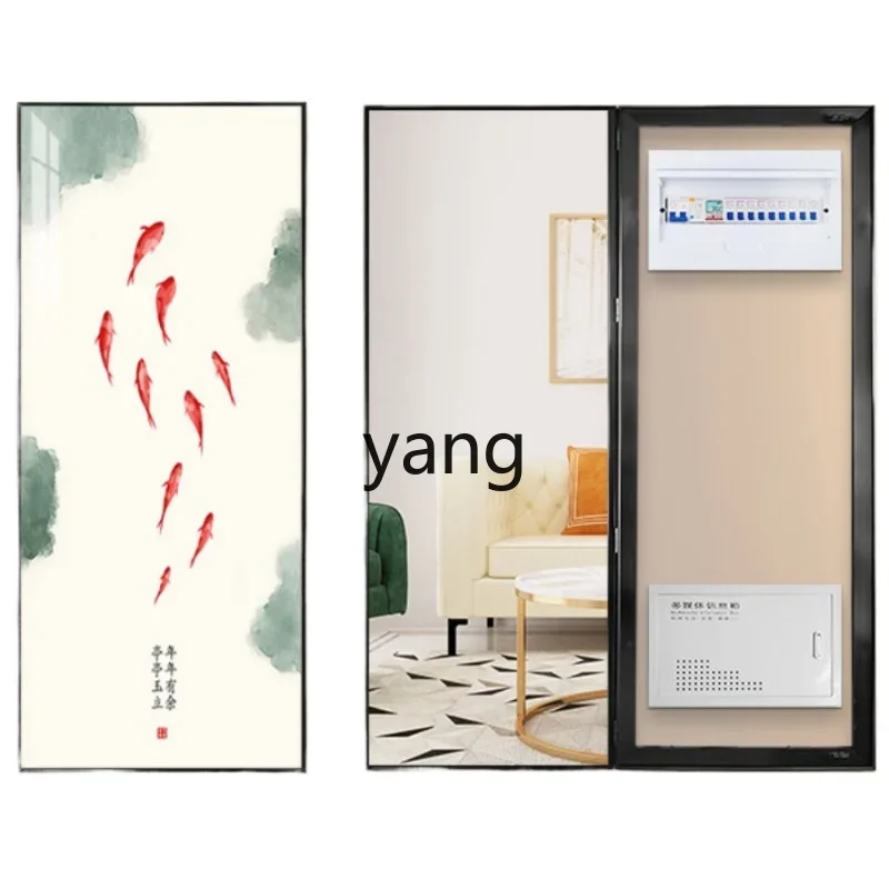 LH  can close the full-body mirror, simple hidden stereoscopic full-length mirror.