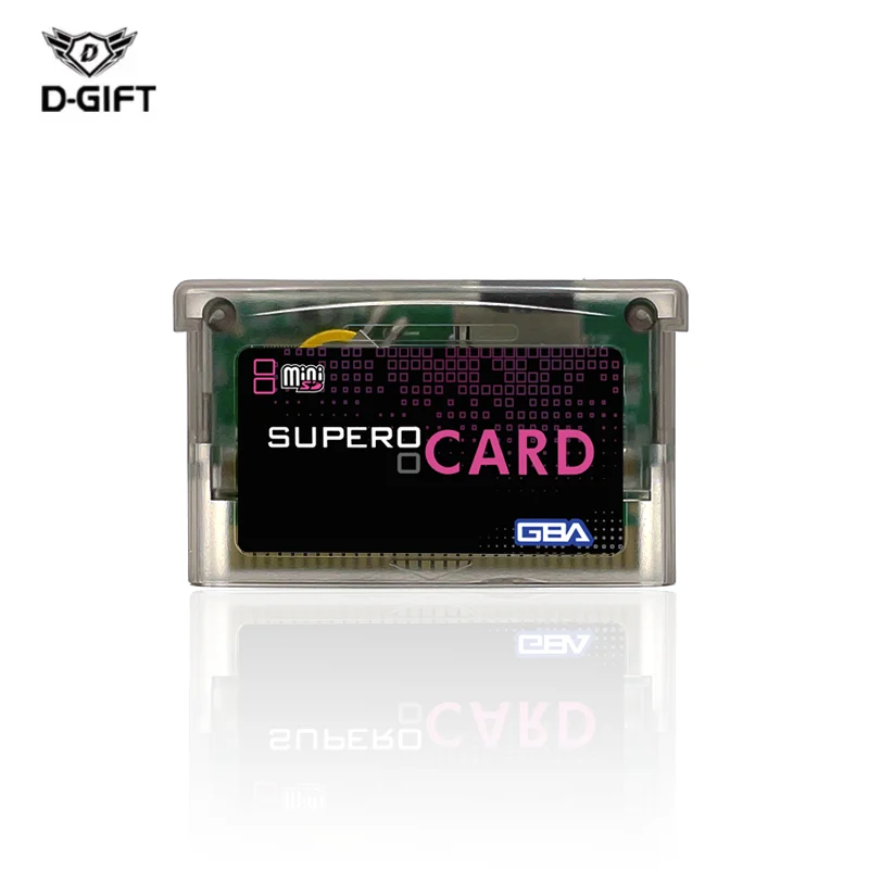 For Super Mini Card SD Adapter Flash Burning Card  For GBM IDS NDS NDSL GBA SP With 2G Card Game Console Accessories