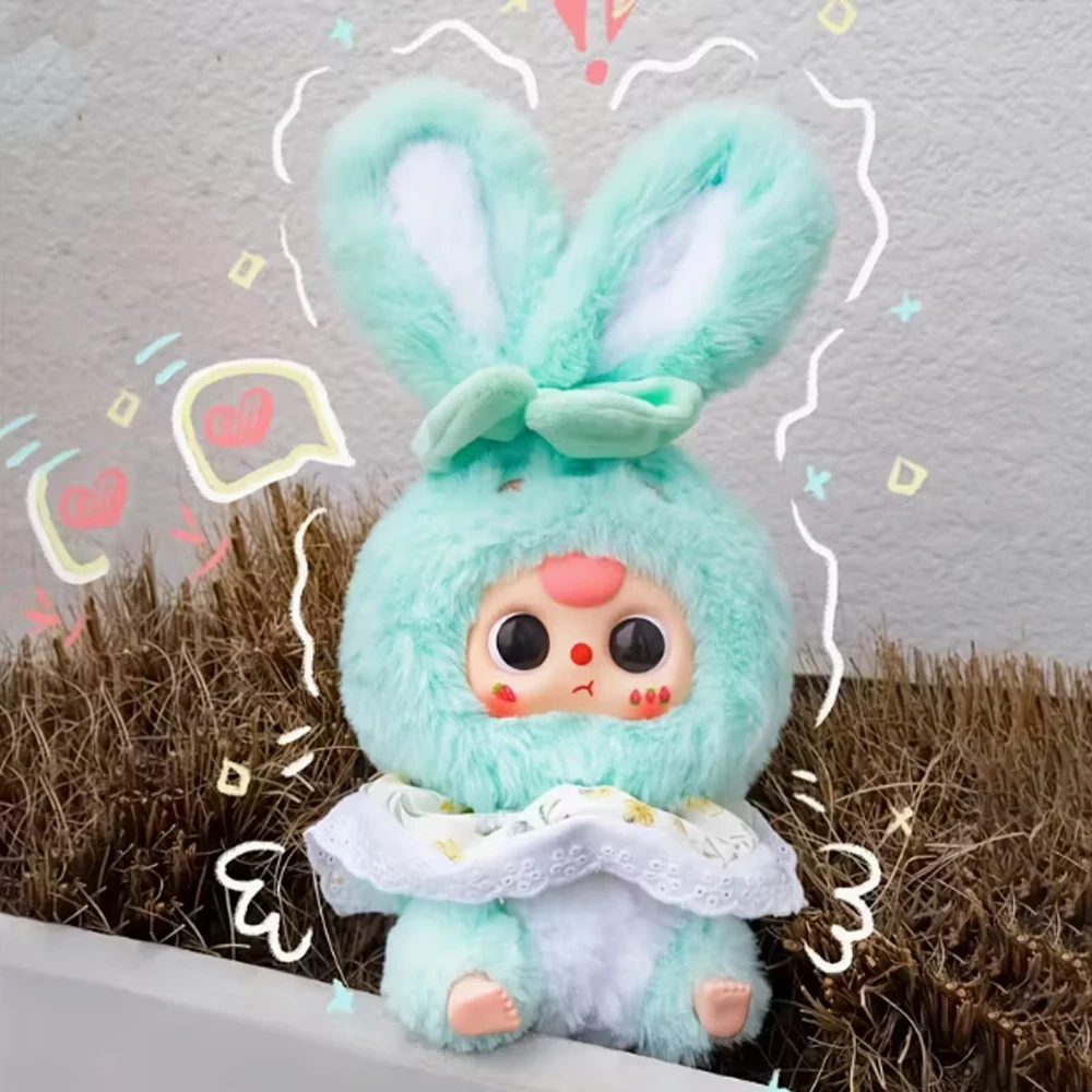 صندوق أعمى لطيف على شكل أرنب صغير من Baby Three، ديكور مكتب لطيف للفتيات، هدية فريدة للأطفال والجامعات #6