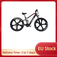 Europe Stock All Terrain Electric Bike 26 Inch Fat Tire Powerful Electric Bicycle 1000W 48V13.6Ah Lithium Battery Range of 100km