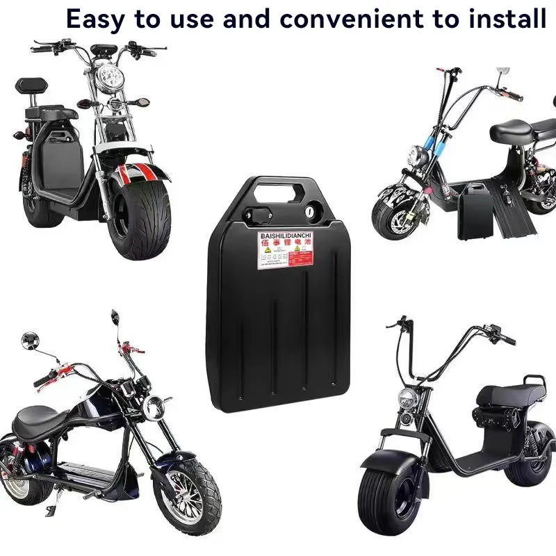 60V Harley Lithium Battery is used for various Harley styles of lithium-ion batteries