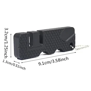 Keramik -Mehrzweck -Schlüsselbund, Karbidmesser, Taschenwerkzeug, Schere, Schärfen von Fischschärfer für Küchenzubehör 8 Hauptverkaufsstützer - №8