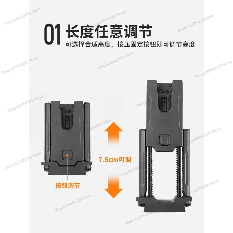 For Adjustment Bicycle Crank Parking Mountain Highway Bike Foot Brace Bracket Parking Car Display Plastic Support Frame