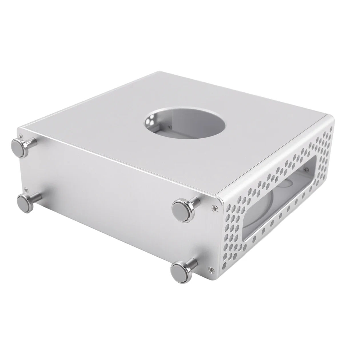 New For Mac Mini M4/M4 Pro Vertical Stand Computer Case Protective Cover Computer Accessories for Mac Mini M4/M4 Pro