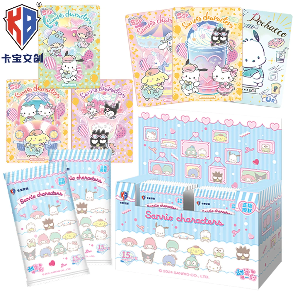 

Original Kabao Sanrio Limited Character Card Exquisite Craftsmanship Beach Theme Crystal Card Surprise Birthday Gift for Friends