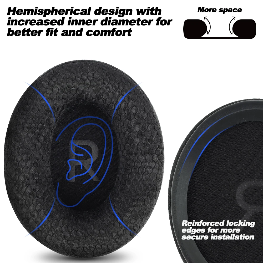 Earphone pads For ATK N9 / N9 PRO N9 ULTRA replacement Earpads headphones Earmuffs Soft cloth Memory Covers Sponge Protein