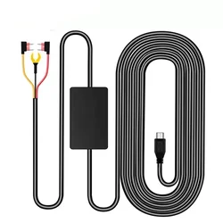 For DashCam Dash Camera DVR Camera Recorder 24 Hour Parking Monitoring Hardwire Kit Buck Line Charging Cable Charger 12V To 5V