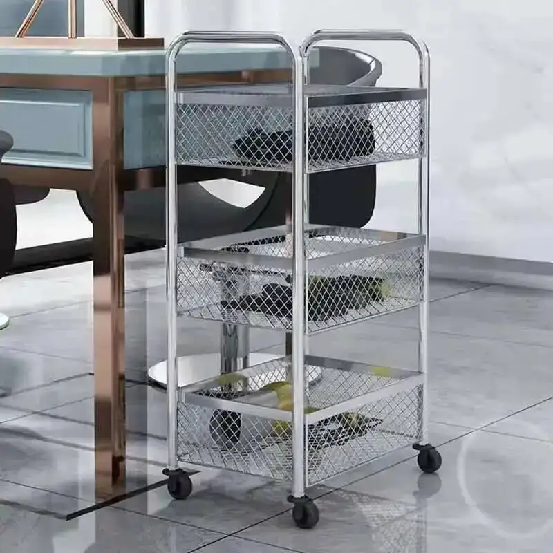 

Beauty Manicure Hairdressing Tool Storage Salon Trolley Tattoo Salon Trolley Drink Dressing Carrito De Servicio Furniture Fg19