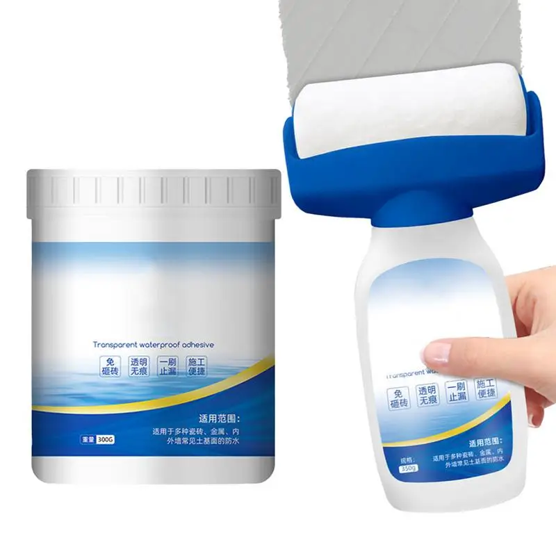 Invisible Waterproof Agent Roller Brush Coating Agent Leak Repairing Adhesive Strong Bond Leak Repair Coating Sealant