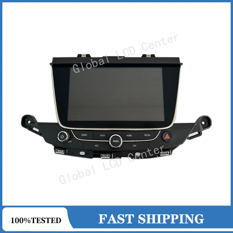 8 Inch LCD Display Screen With Frame Button 42342511 555343750 544930977 For Opel Astra V K 2015-2019 Car DVD GPS Navigation