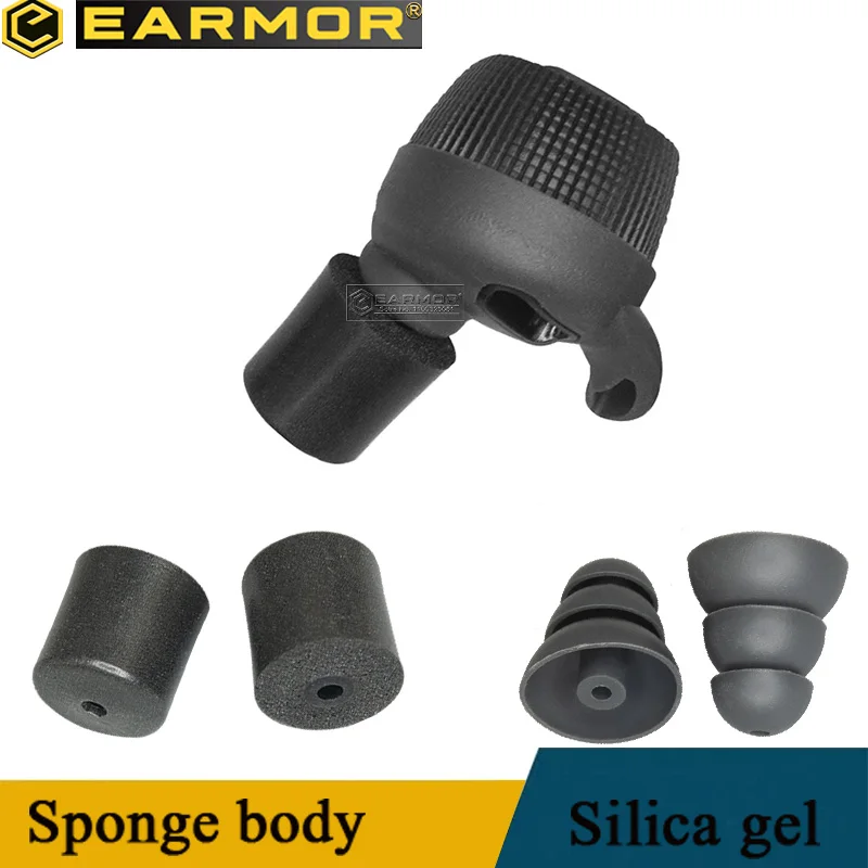 EARMOR M20 MOD3 Tactical Headphone Silicone Accessories/Accessories Electronic Shooting Earbuds Foam Accessories for M20/M20T