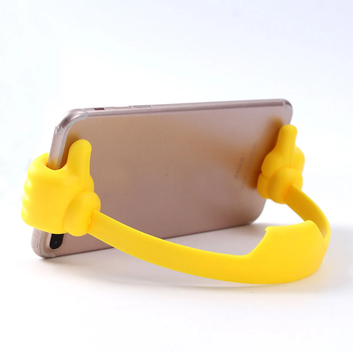 For iPhone IPad Xiaomi Samsung Huawei Creativity Thumb Portable Desk Mobile Phone Holder Stand Lazy Bracket Telescopic Holder