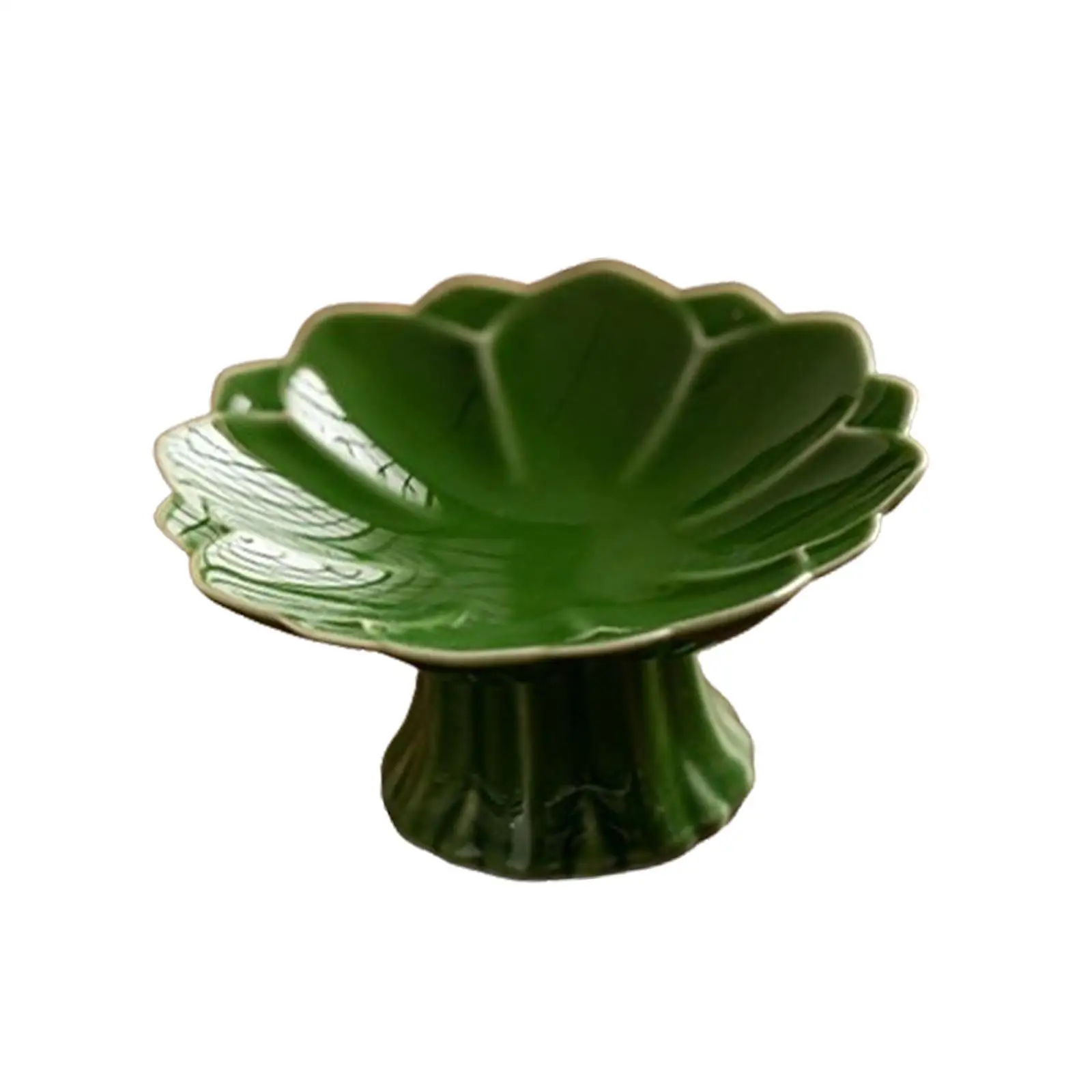 Porcelain Footed Bowl Dessert Cake Serving Bowl Table Decor Compote Fruit Basket Decorative for Dining Table Engagement Fruits