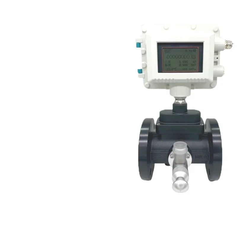 Gas turbine flowmeter, natural gas, self-compensated, compressed air
