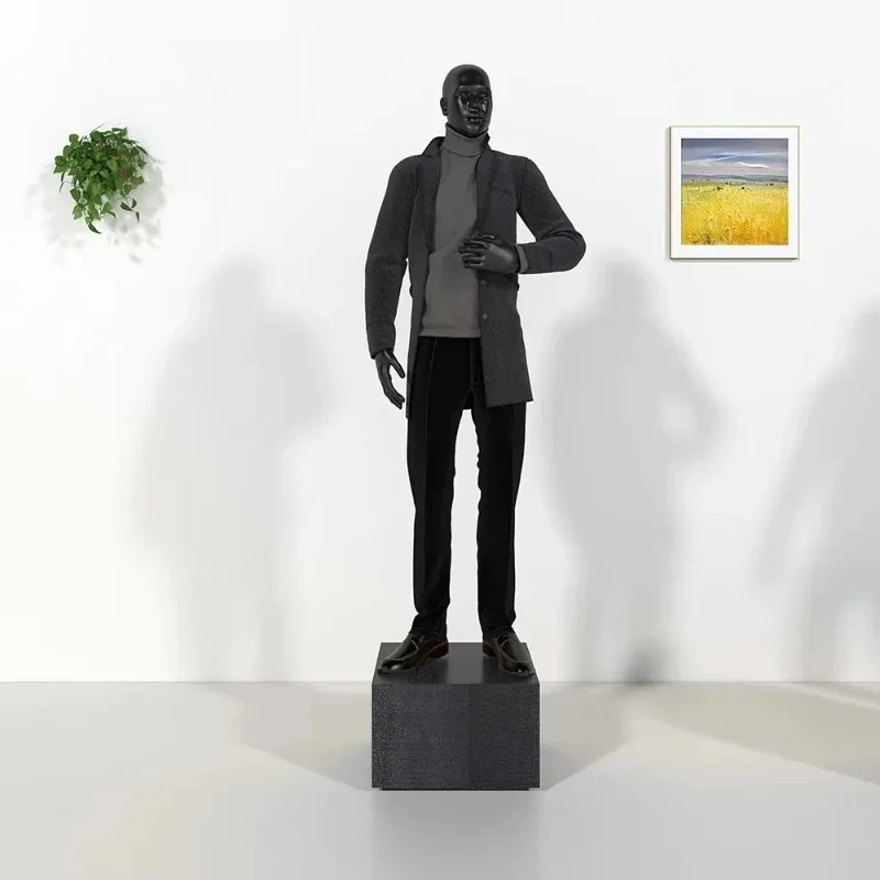 Customized high-quality clothing store mannequin platform store fit mannequin bracket display stand display props