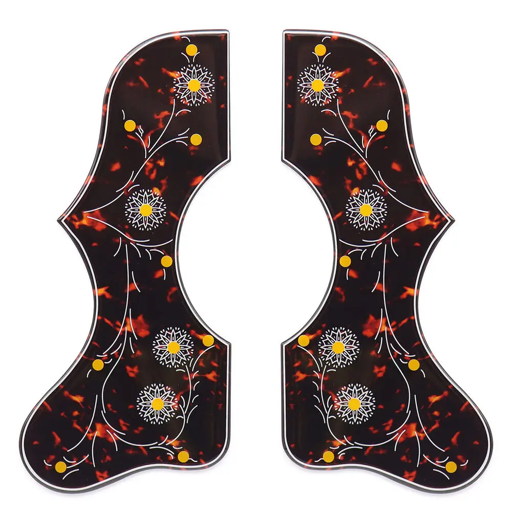 

Left/Right Thicken Acoustic Folk Guitar Pickguard Self-adhesive for J200 SJ200 EJ200 Guitar Scratch Plate