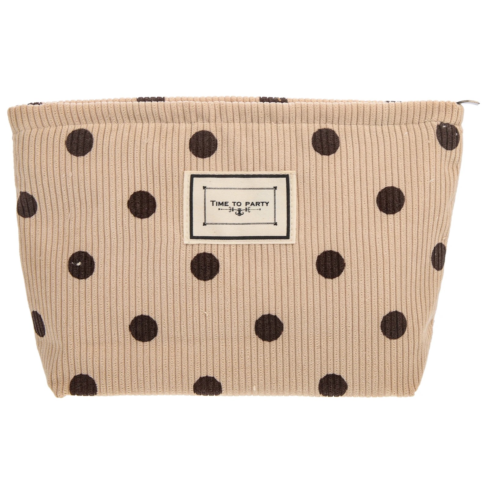 

Corduroy Bag Toiletry Storage Large Capacity Travel ganizer Pouch Makeup Simple Practical Convenience